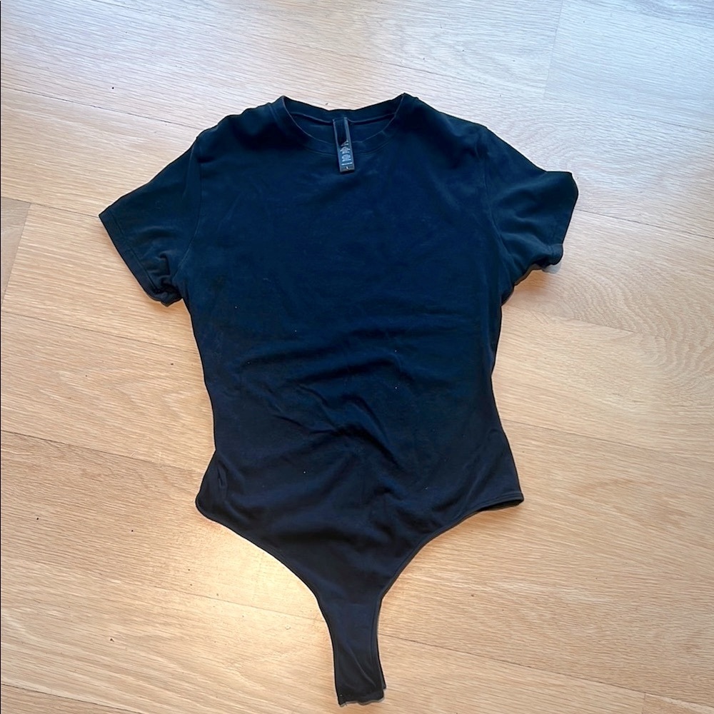 Skims Black Bodysuit